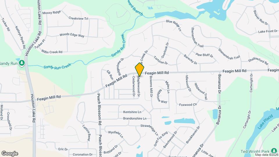 642 Maplewood Dr Map and Location Details