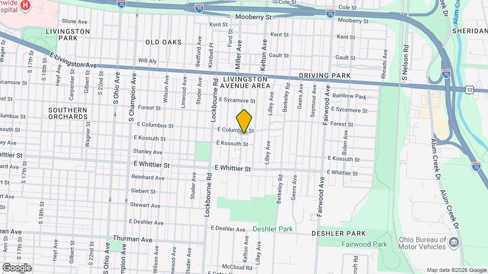 1032 Ellsworth Ave, Unit 1034 Mapa y Detalles de la Ubicación