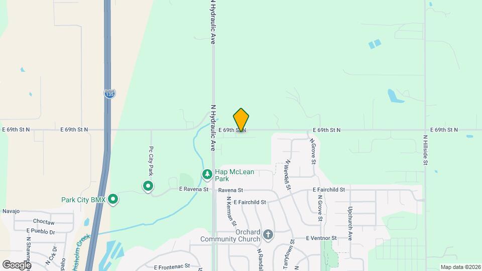 1827 E 69th Ct N Map and Location Details