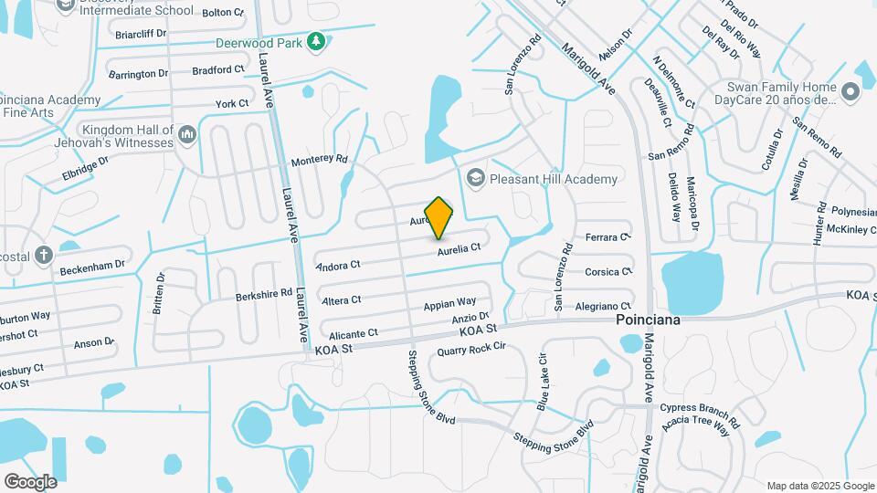 184 Aurelia Ct Map and Location Details