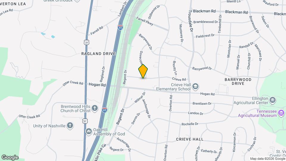 619 Crieve Rd Map and Location Details