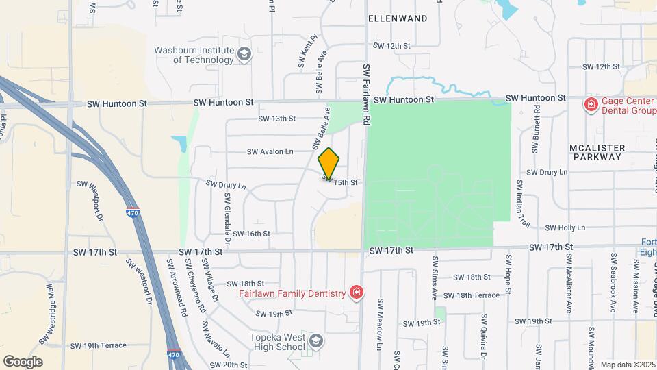 5319 SW 15th St Map and Location Details