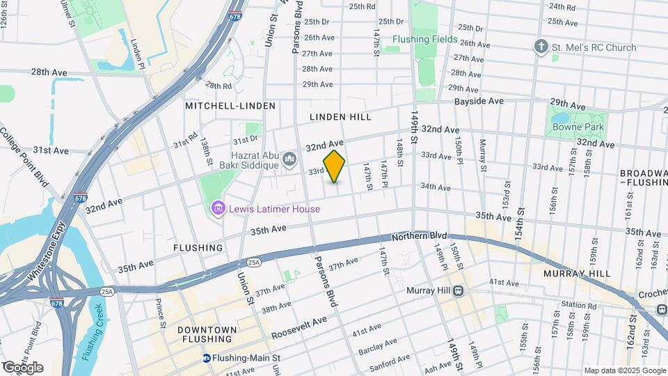 33-30 145th Pl Map and Location Details