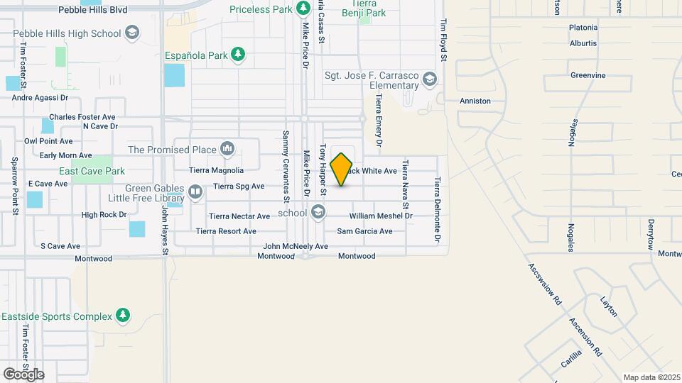 14740 Mike a Mendoza Ave Map and Location Details