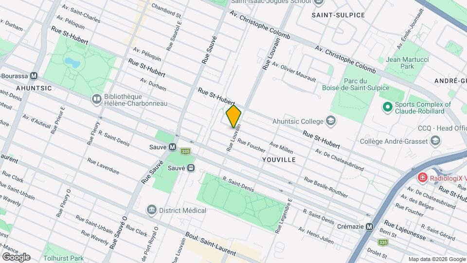 675 De Louvain St E Map and Location Details