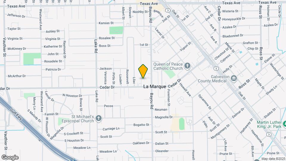 1113 Cora St Map and Location Details