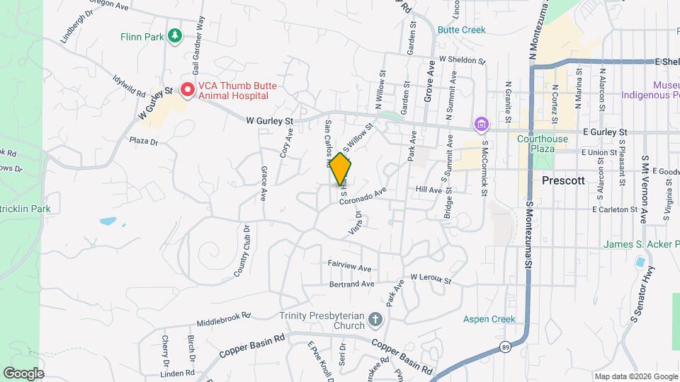 278 S Hardin St Map and Location Details