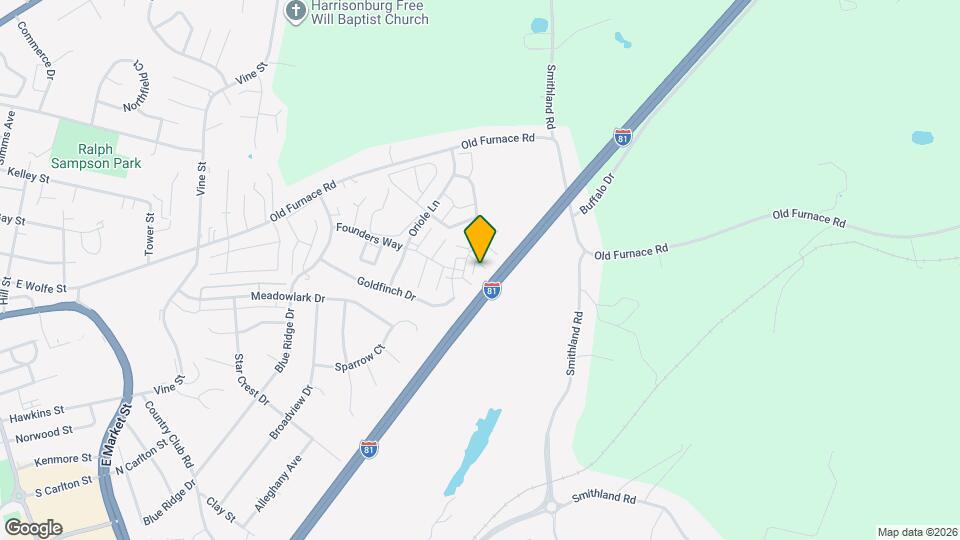 1034 John Paul Jones Ln Map and Location Details