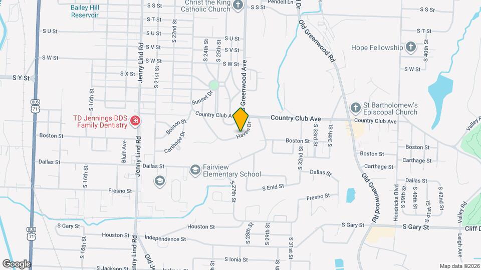 9720 Haven Blvd Map and Location Details