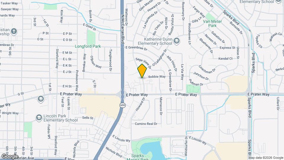 952 Ridgewood Dr Map and Location Details