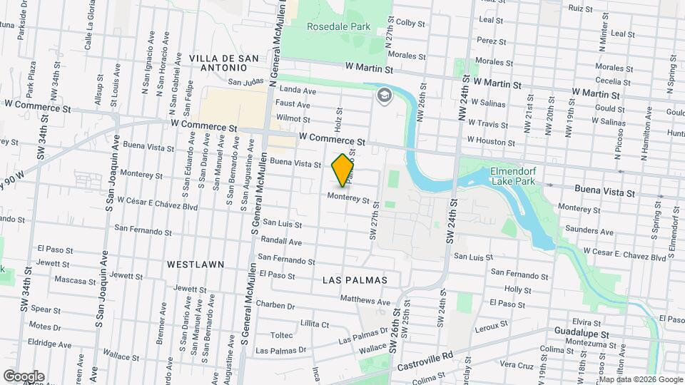 4307 Monterey St Map and Location Details