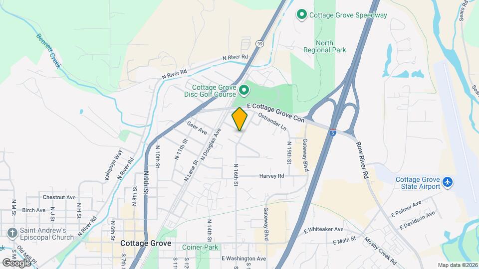 1049 N 16th St Map and Location Details