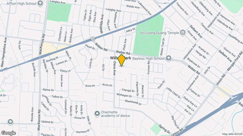 9150 Wayne Dr Map and Location Details