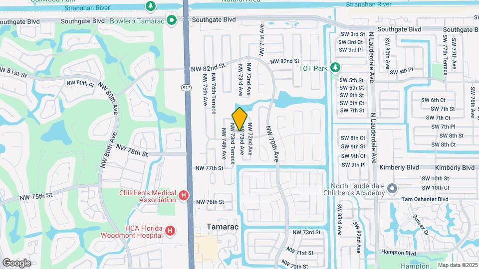 7903 NW 73rd Ave Map and Location Details
