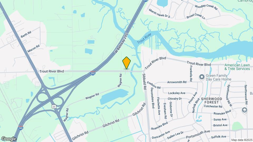 5809 Trout River Blvd Mapa y Detalles de la Ubicación