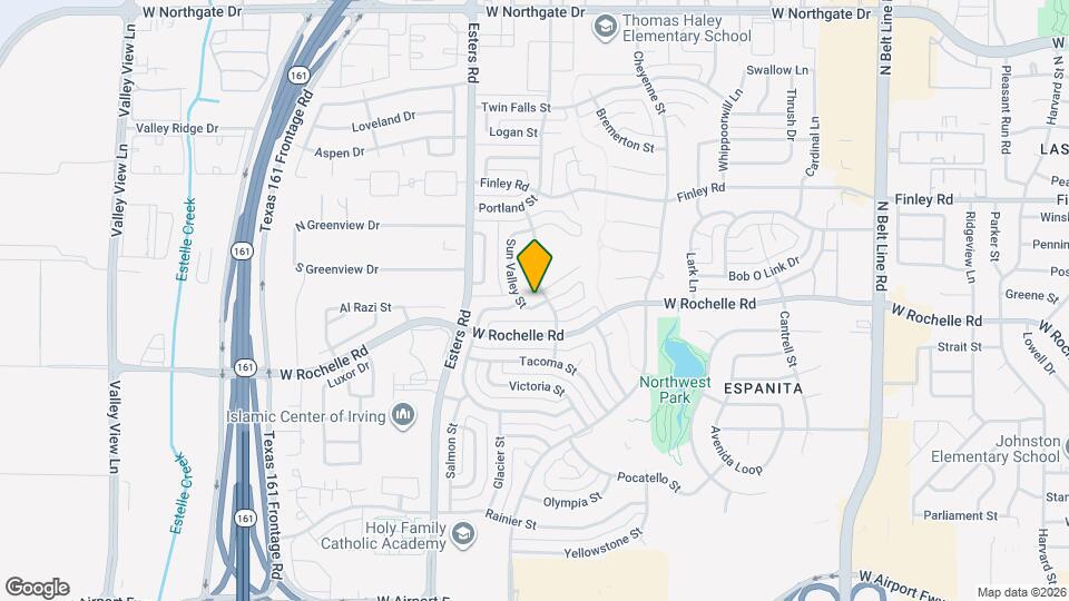 2905 Sun Valley St Map and Location Details