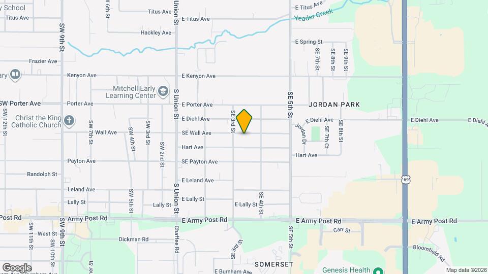 317 E Wall Ave Map and Location Details