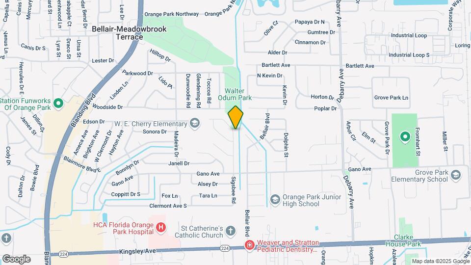 435 Sigsbee Rd Map and Location Details