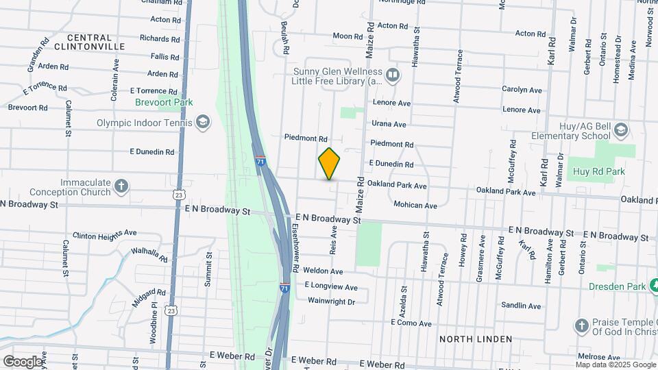855 Oakland Park Ave Map and Location Details