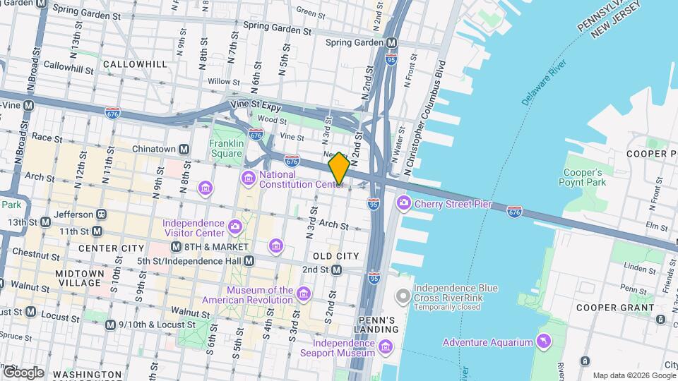 212 Race St Map and Location Details