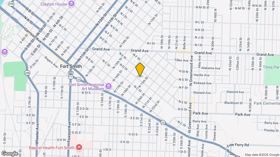 1811 D St N Map and Location Details