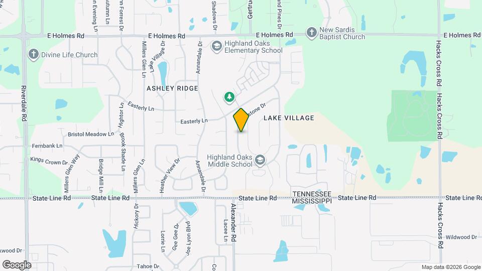 5470 Riverstone Dr Map and Location Details