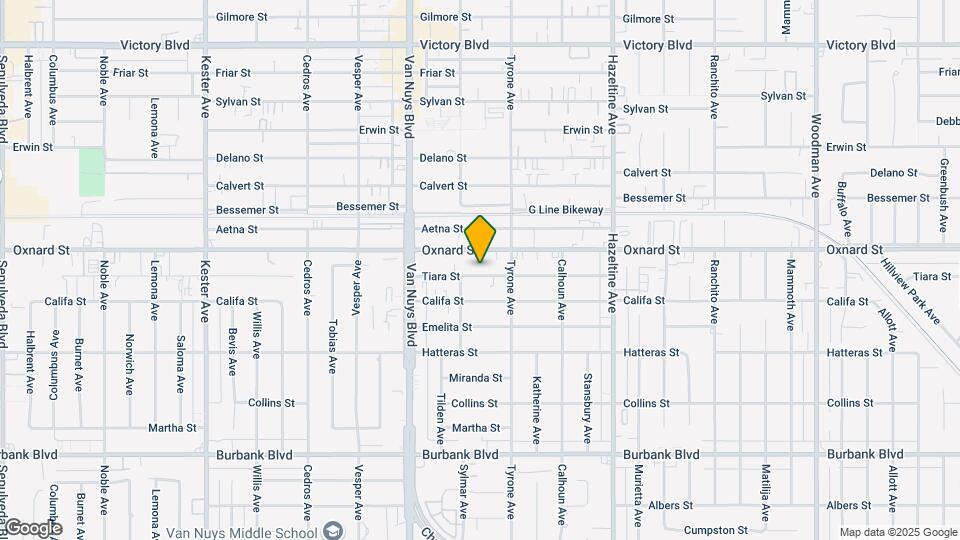 14339 Tiara St Mapa y Detalles de la Ubicación