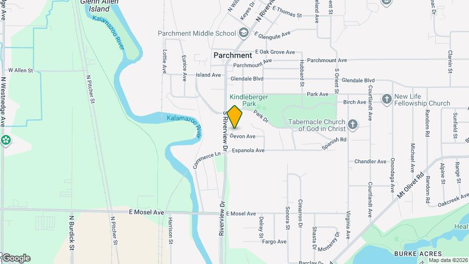 116 Devon Ave Map and Location Details