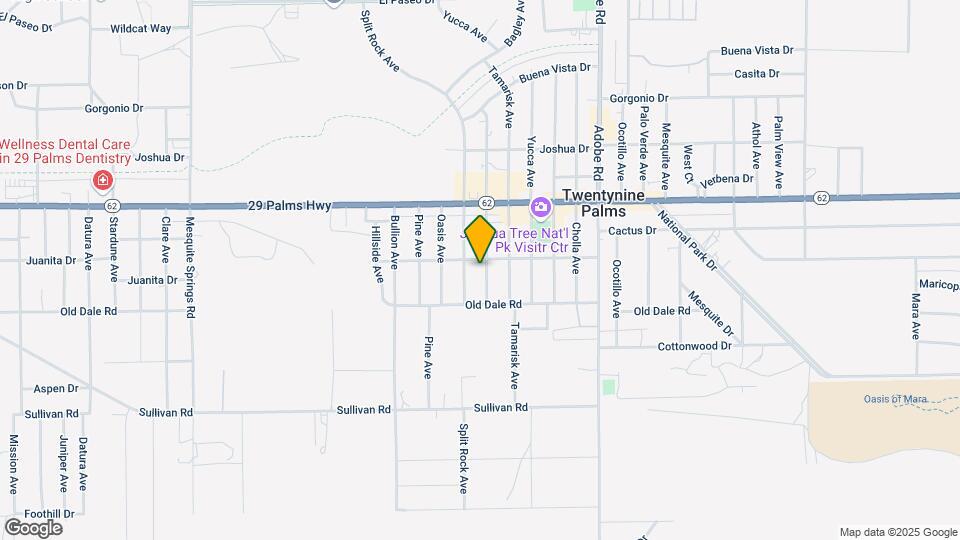 6634 Desert Queen Ave Map and Location Details