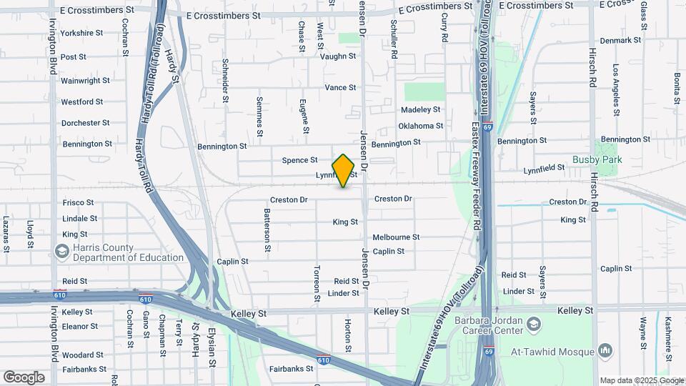 2615 Creston Dr Map and Location Details