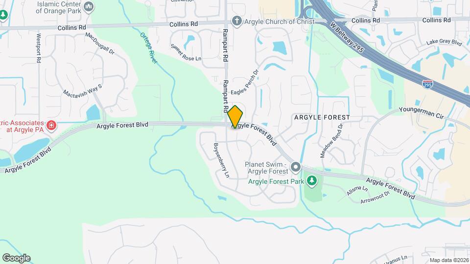 8424 Bluestem Ct Mapa y Detalles de la Ubicación