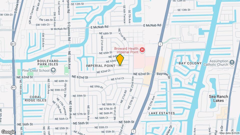 2161 NE 62nd Ct Map and Location Details