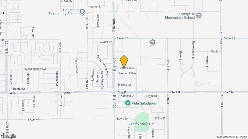 3048 San Luis Dr Mapa y Detalles de la Ubicación