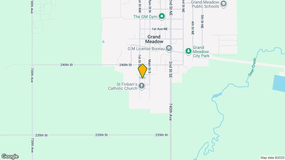 416 1st St SW Map and Location Details