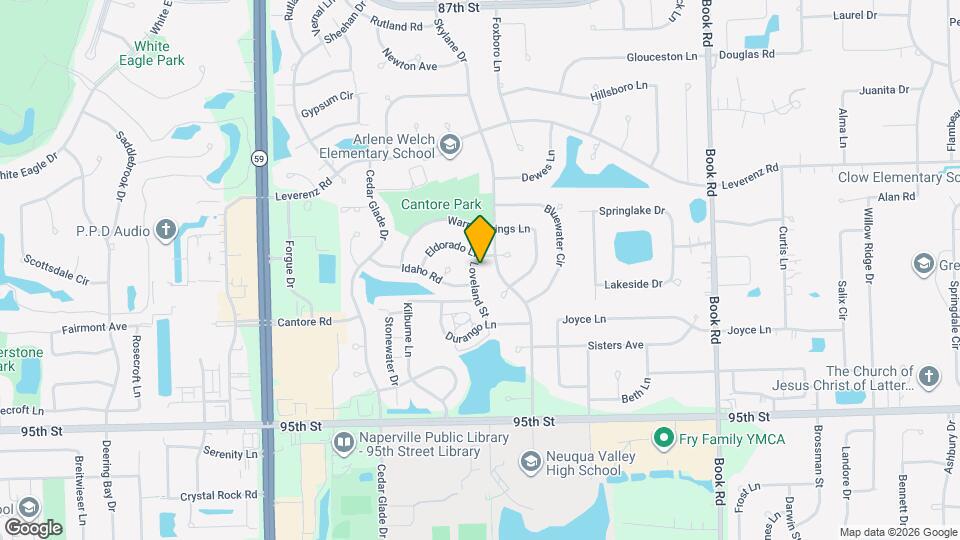 2710 Loveland St Map and Location Details