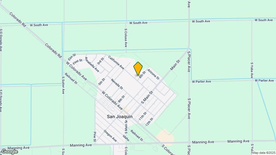San Joaquin Senior Apartments Map and Location Details