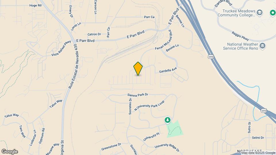 3626 Ruidoso St Map and Location Details