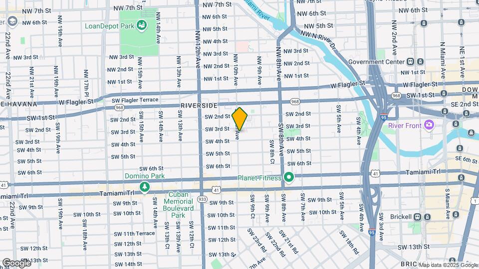 329 SW 10th Ave Mapa y Detalles de la Ubicación