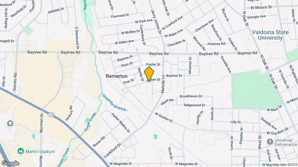 1540 Woodard St Map and Location Details