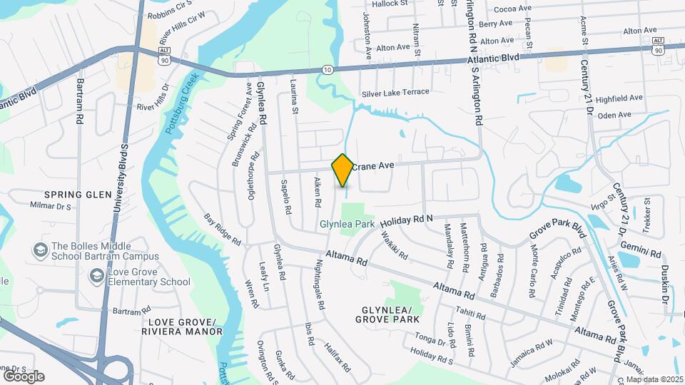 457 Nightingale Rd Map and Location Details