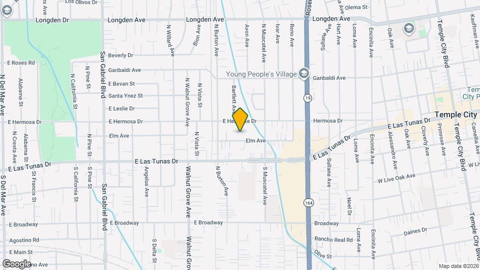 1295 Elm Ave Map and Location Details