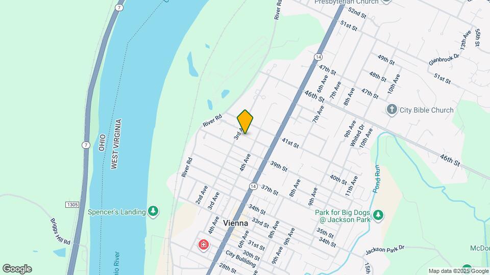 308 40th St Map and Location Details