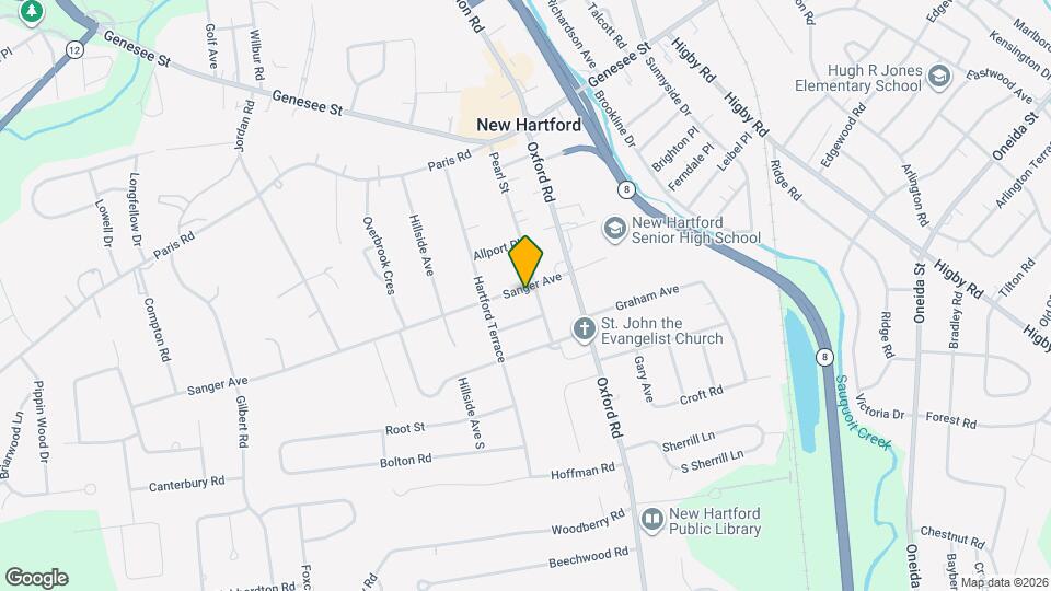 11 Sanger Ave Map and Location Details