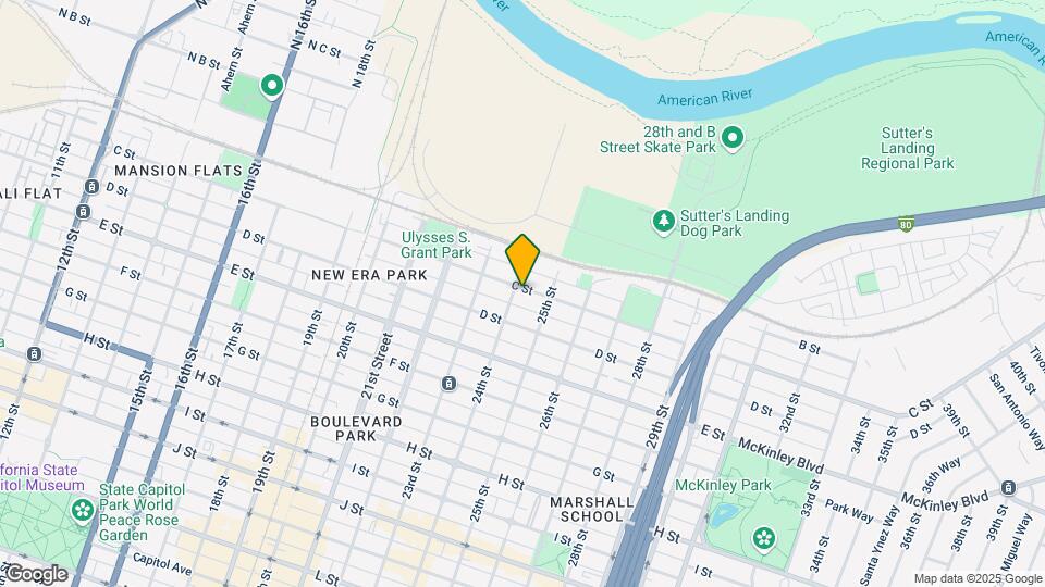 2400 C St Mapa y Detalles de la Ubicación