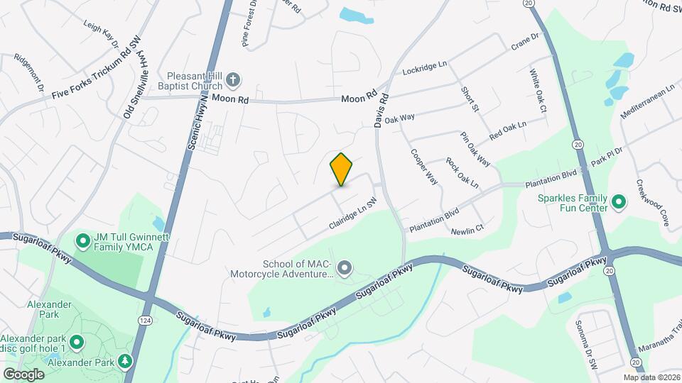 790 Clairidge Ln SW Map and Location Details