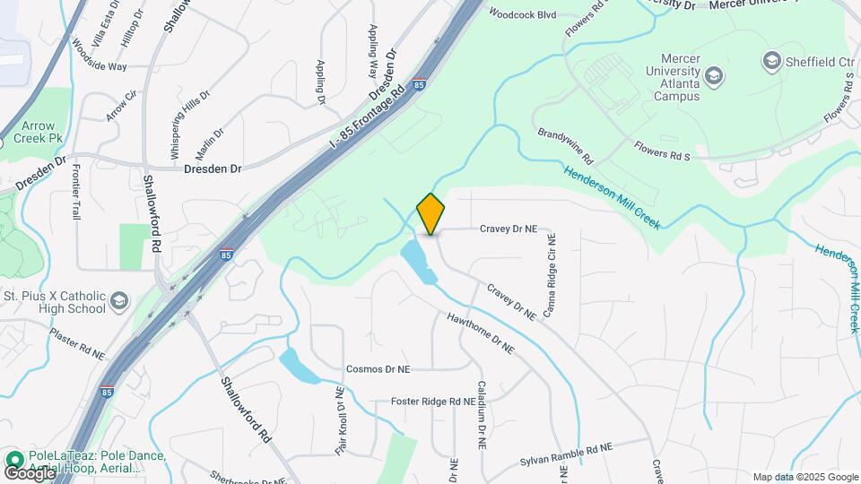 2850 Cravey Dr NE Map and Location Details