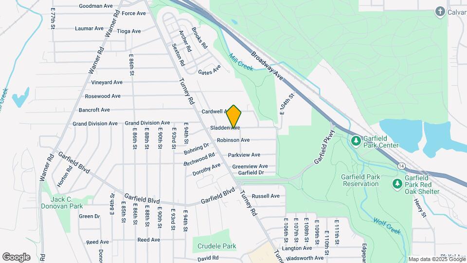9806 Sladden Ave-Unit -2/Up Map and Location Details