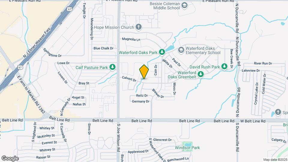 1152 Calvert Dr Map and Location Details