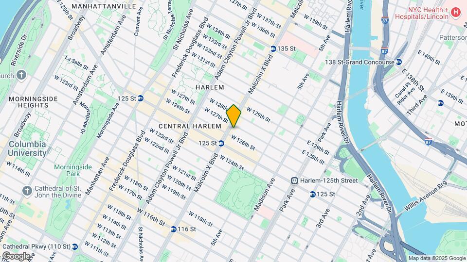 328 Lenox Ave Map and Location Details