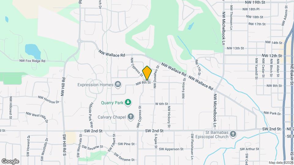 1672 NW Landon St Map and Location Details